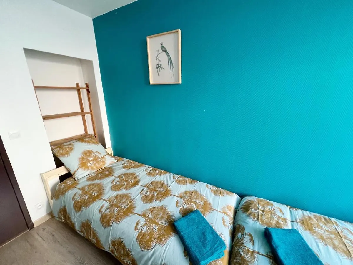 116 Chic & Cosy Grand Appart Moderne 65M2 Hypercentre Wifi Smart Tv Netflix Apartment Saint-Etienne   Saint-Etienne (Loire)